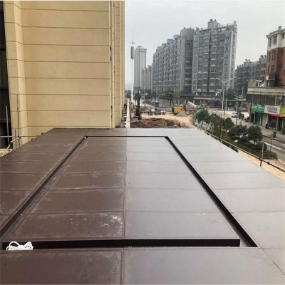 氟碳烤漆遮阳棚铝单板的安装方法