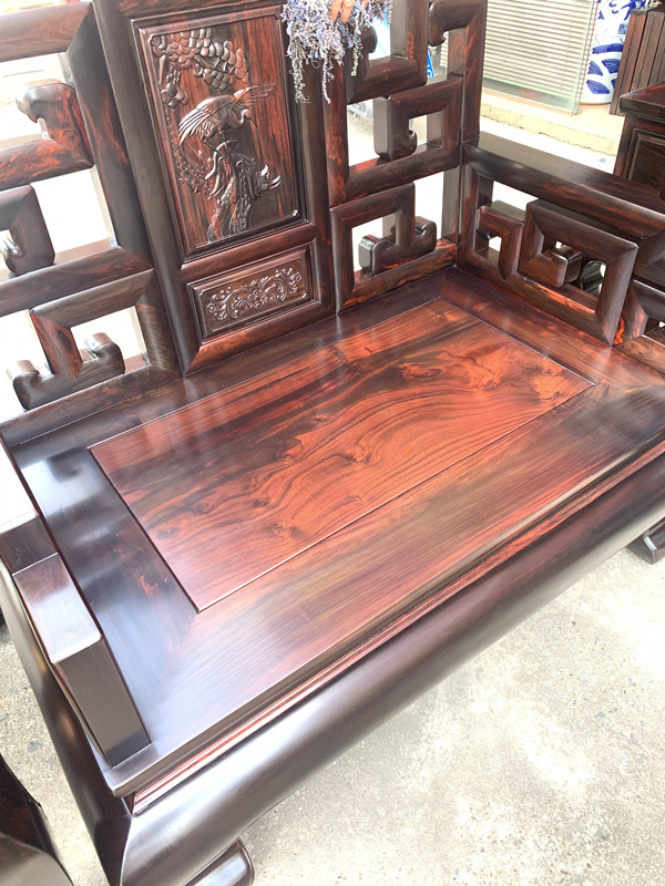广西古典红木家具-大红酸枝茶几订购-香丰红木家具
