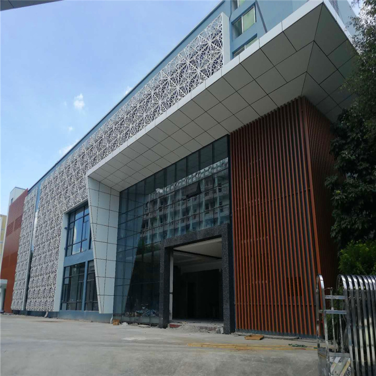 福建博物馆雕花铝板
