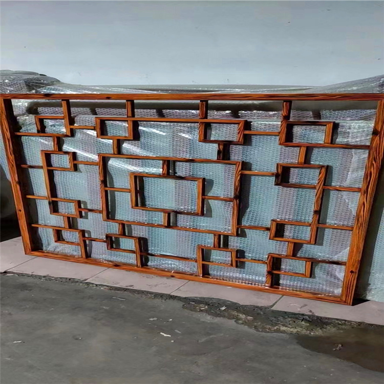湖北别墅铝窗花定制 复古铝窗花 加工定制