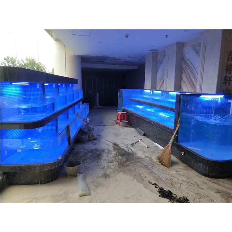 深圳盐田海鲜鱼池鱼缸制冷机安装价格宝安专业海鲜池订做
