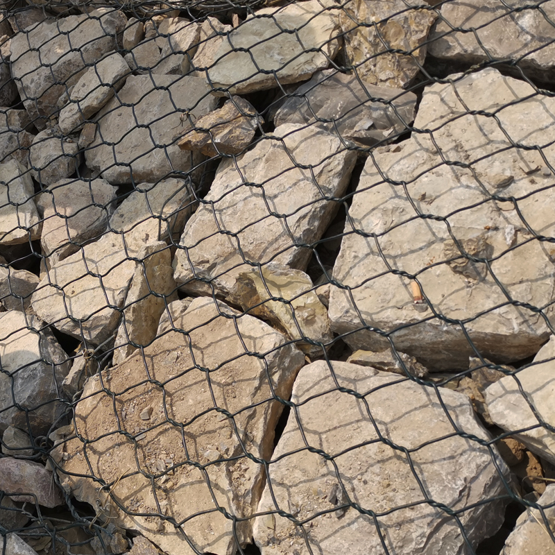 宾格石笼网pvc现货铝合金河道石笼网堤坝镀锌石笼网护坡