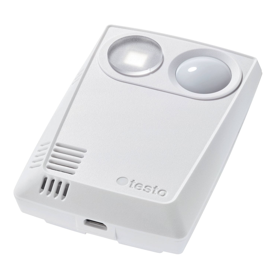 德图testo160THL 无线数据记录仪 集成温湿度、照度和紫外线辐射传感器