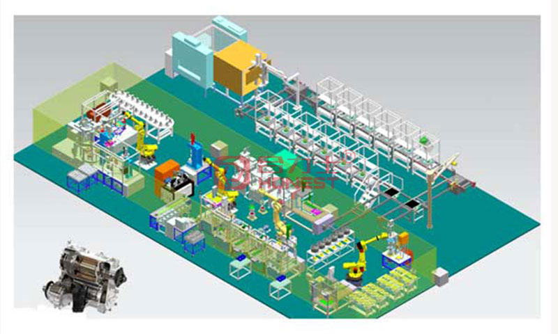 电机总装智能化生产线 深圳市合利士智能装备供应