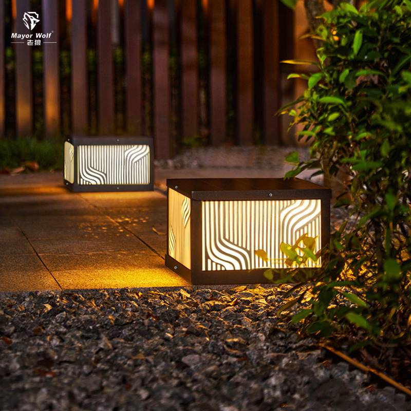 户外led太阳能柱头灯别墅花园景观灯庭院灯可定制款式
