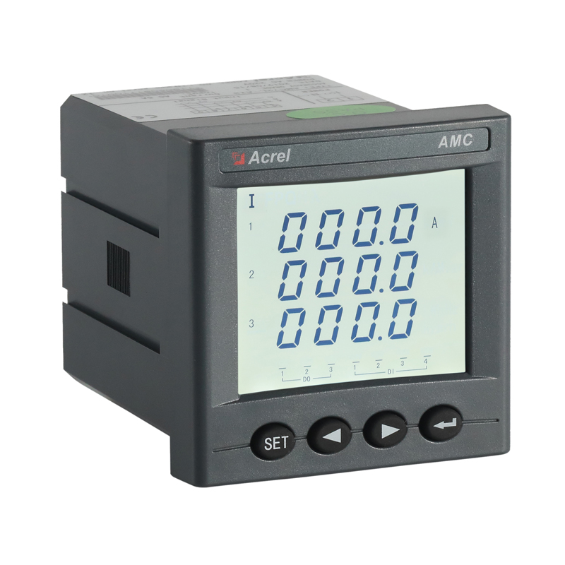 安科瑞AMC72L-AI3抽屉柜配电箱三相计量表 电流表开孔67*67mm