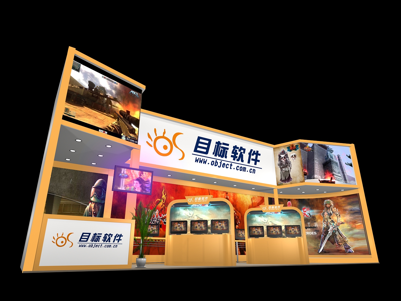 深圳照明展展览标摊设计搭建免费出方案