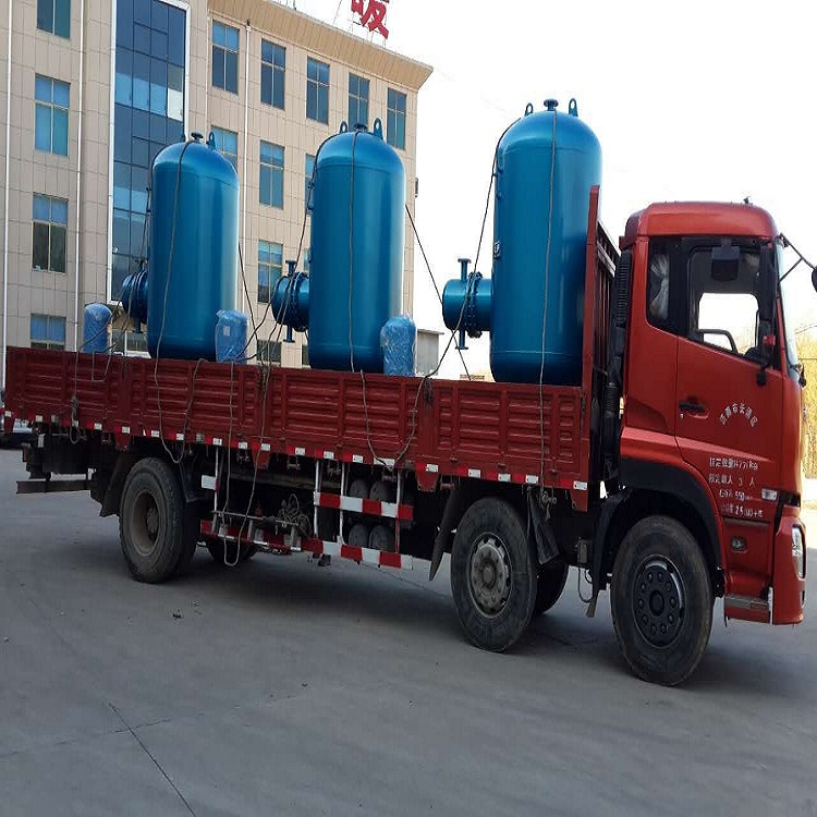 浮头式汽-水换热器 安装简单 维修方便 济南张夏设备厂家