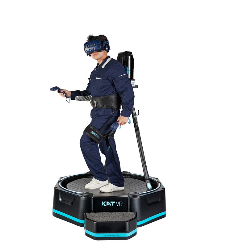 Katvr VR跑步机版消防科普安全教育自然灾害模拟体验软件万向行动平台设备