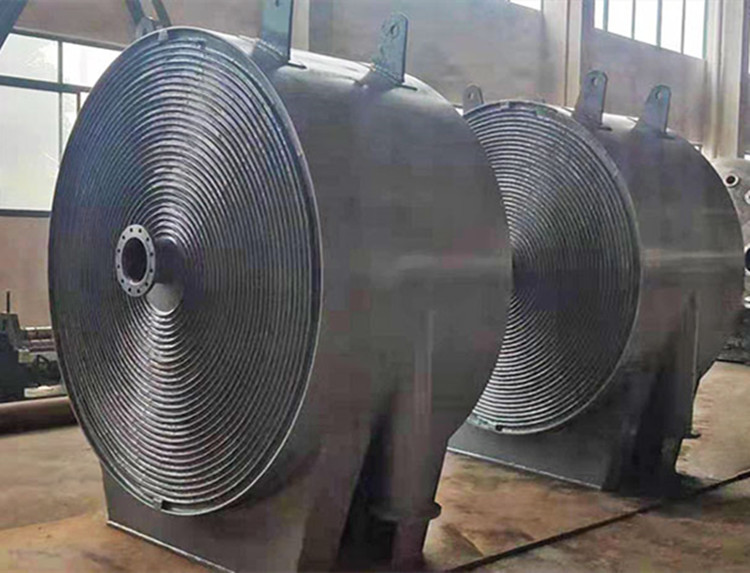 衢州螺旋板换热器 耐高压 张夏水暖设备器材厂生产厂家