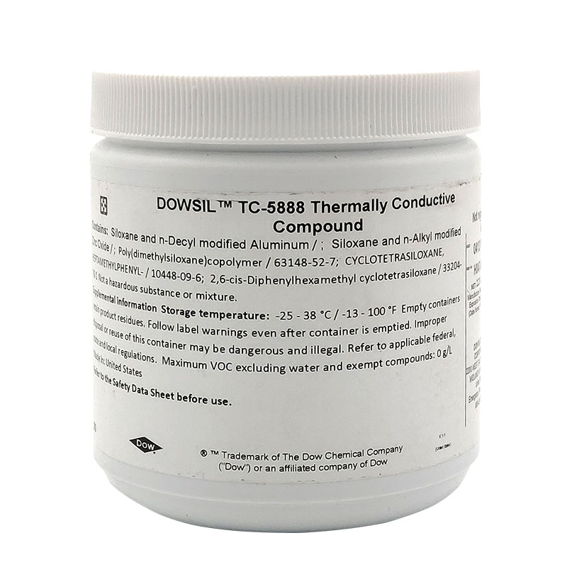 DOWSIL道康宁TC-5888导热硅脂 TC-5888灰色电脑CPU散热膏1kg