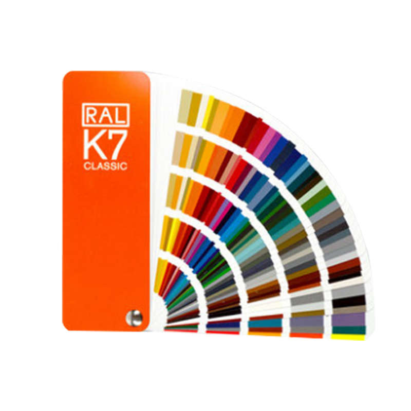 劳尔色卡批发零售 RAL K7色卡本 油漆涂料印刷广告颜色对照