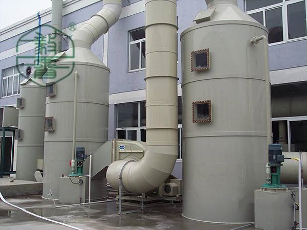 唐山中药厂废气处理PP喷淋塔废气处理设备毅霄环保