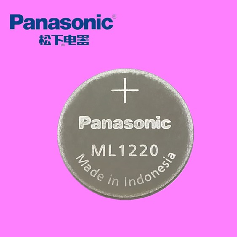 Panasonic 松下ML1220笔记本电脑主板RTC设备记录仪3V二次可充电纽扣电池