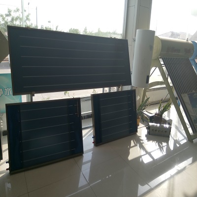 旭扬阳台壁挂平板太阳能热水器