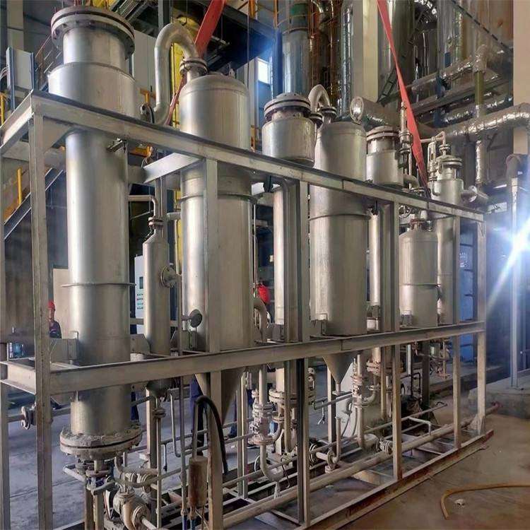 回收二手强制循环蒸发器 降膜蒸发器 单效500升蒸发器价格
