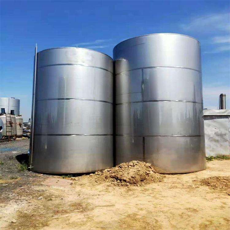 回收二手4噸不銹鋼醇沉罐 二手鈦材儲罐 二手化工廠儲罐價格