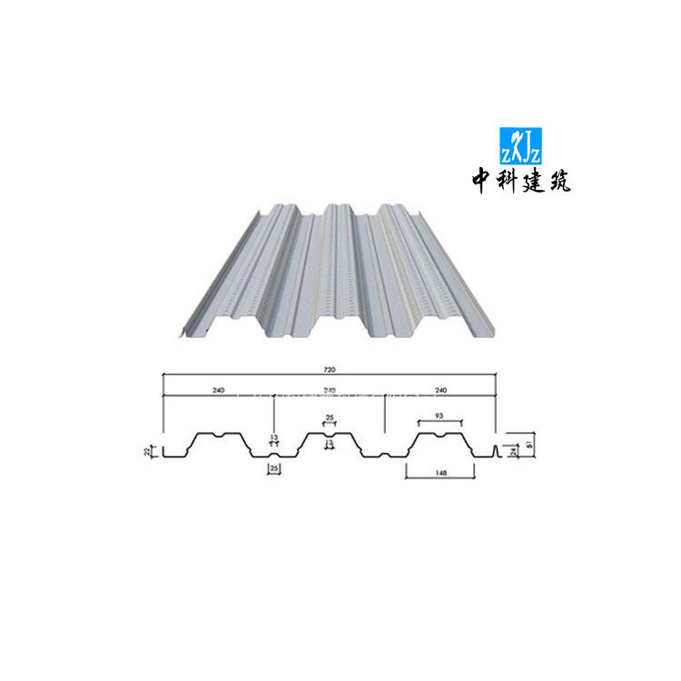 临沧开口式楼承板定制 用于电厂汽车展厅钢结构厂房