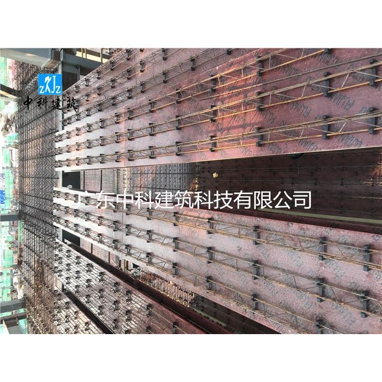 镇江可拆卸式钢筋桁架楼承板定制 0.7mm厚25-330聚酯漆压型板