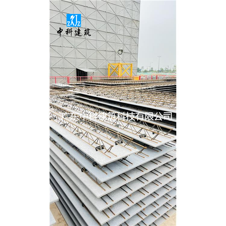 柳州免拆卸钢筋桁架楼承板厂家 用于电厂汽车展厅钢结构厂房