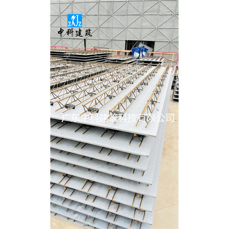 防城港免拆卸式钢筋桁架楼承板规格 0.7mm厚25-330聚酯漆压型板