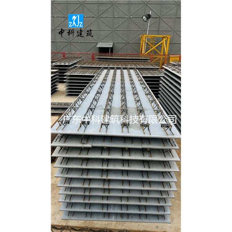 沈阳免拆卸钢筋桁架楼承板定制 用于电厂汽车展厅钢结构厂房