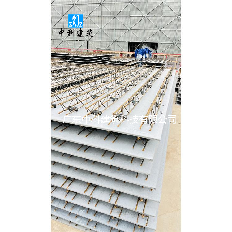 六盘水免拆卸式钢筋桁架楼承板厂家 0.7mm厚25-330聚酯漆压型板