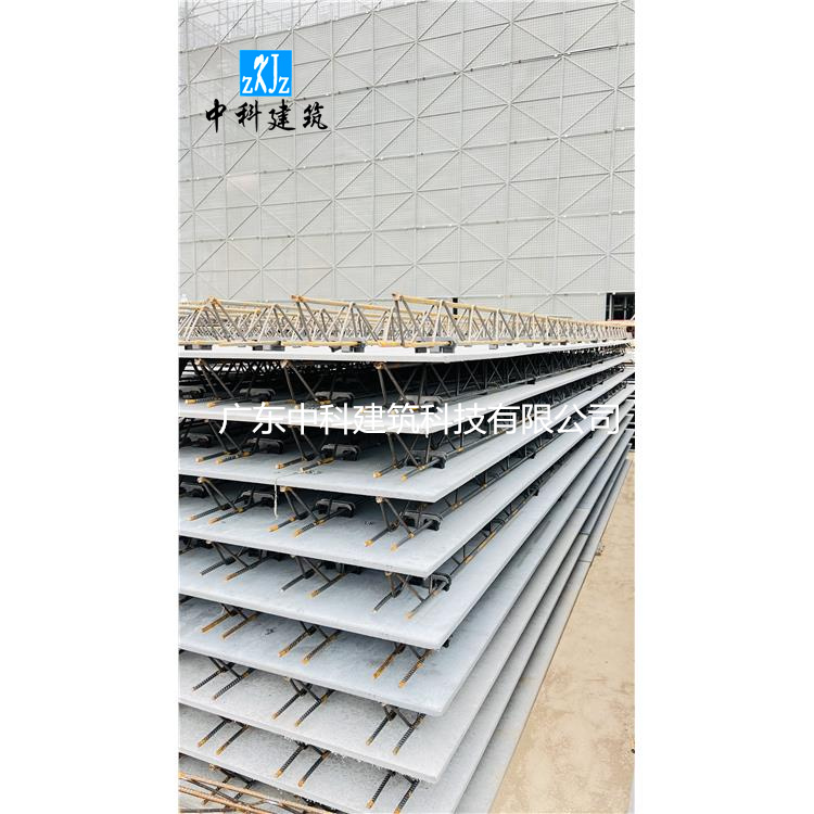 郑州免拆卸式钢筋桁架楼承板厂家 用于电厂汽车展厅钢结构厂房