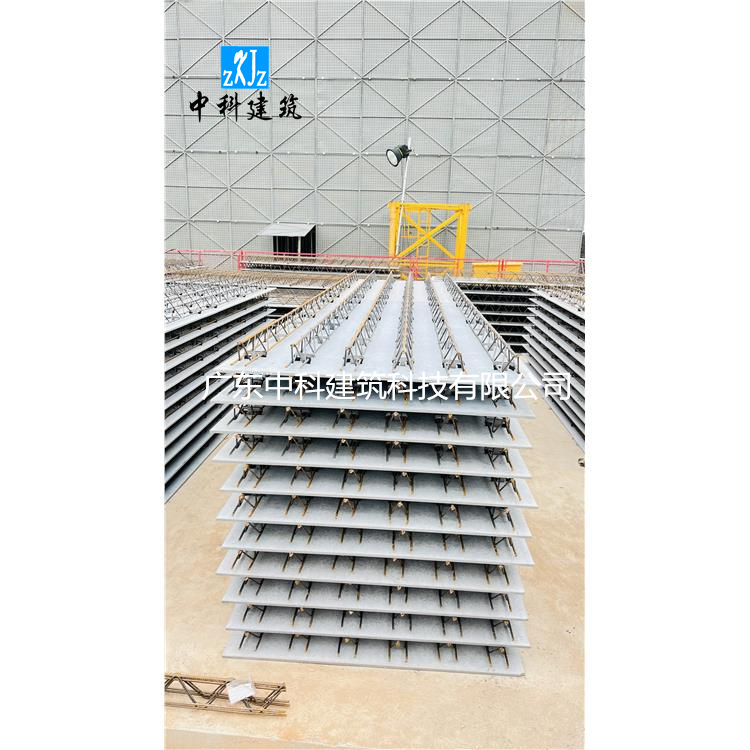 十堰免拆卸钢筋桁架楼承板定制 用于电厂汽车展厅钢结构厂房