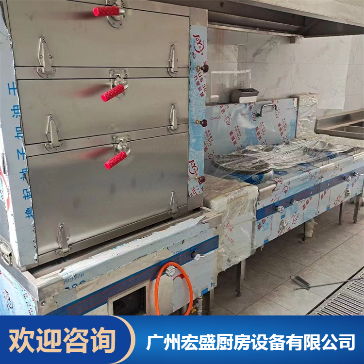广州天河连锁餐饮厨房设计 厨房设备供应商 排尘排烟管道系统
