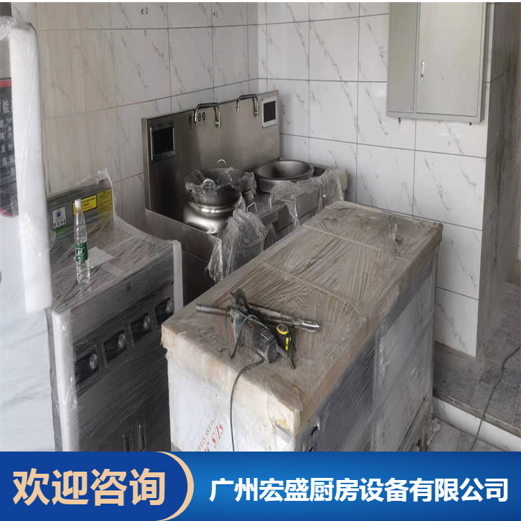 广东厨房烟道改造工程 不锈钢烟罩 净化工程