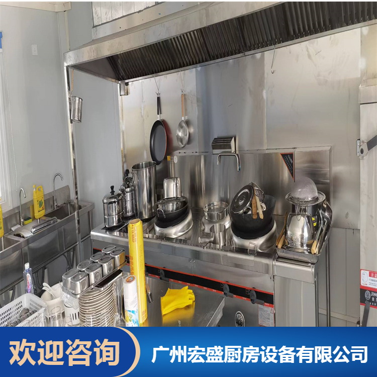 广东公司饭堂设计安装 工厂厨房设备 支持定制