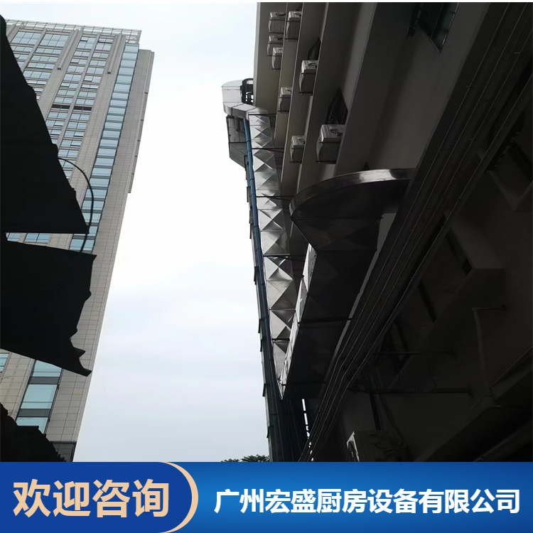 广州黄埔区工厂排烟设计 厨房抽排烟 支持定制
