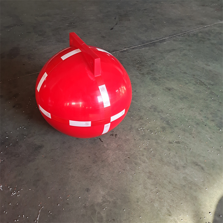 古航道拦船禁航浮球 柏泰聚乙烯塑料浮漂球