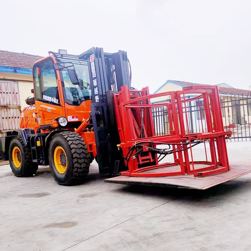 新款叉车钢丝轮胎沙漠地区使用全液压动力省油