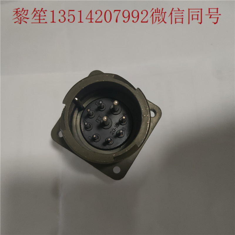 美标圆形金属连接器KDB3106A32-8P/KDB3102A32-8S韩国KUKDONG较东