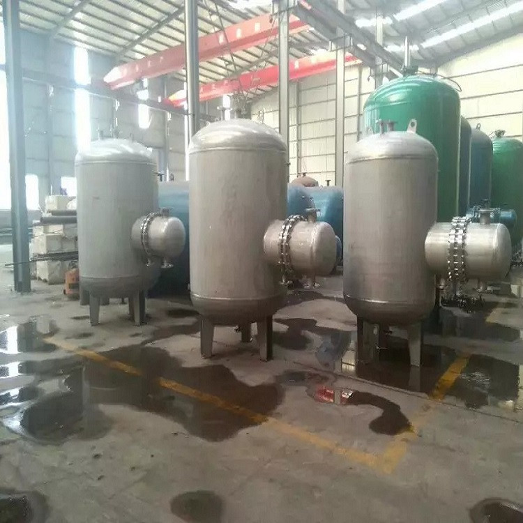 容积式换热器 洗浴热水换热机组 济南张夏水暖制造设备厂家