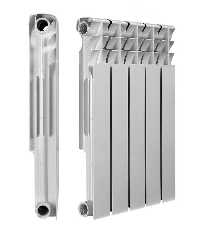 供应双金属压铸铝散热器80*80-800系列 暖气片取暖器