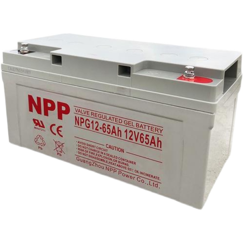四川 攀枝花 德国耐普蓄电池 NP12-65 12V65AH铅酸免维护UPS消防路灯门禁备用