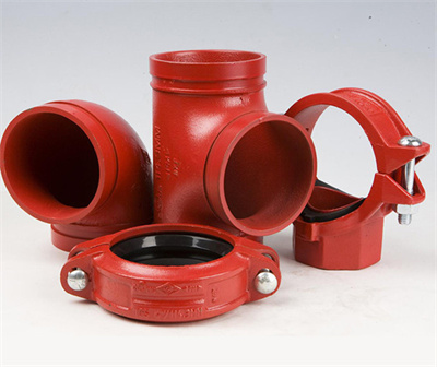 ​迈克牌消防沟槽管件规格DN15-DN300 镀锌衬塑配件厂家直供