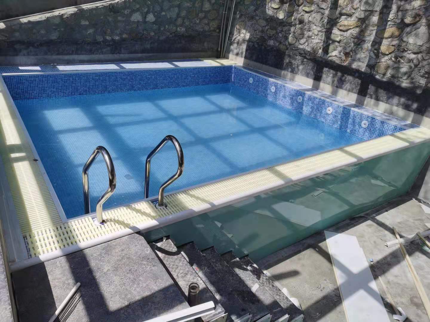 枣庄私家泳池可定制 室外恒温泳池设备选择
