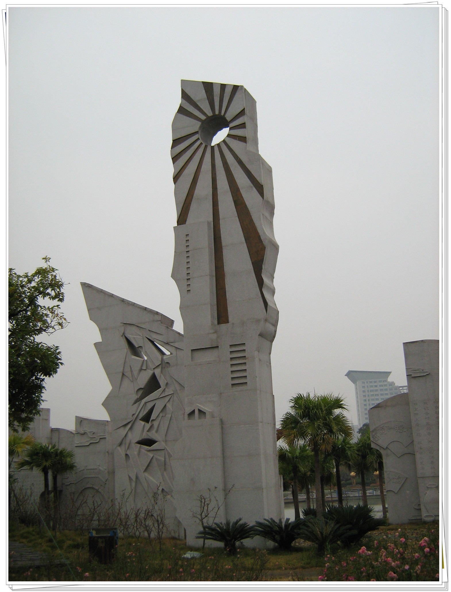 惠安海亨石业 园林城市雕塑 公园广场艺术石雕 现代景观雕塑