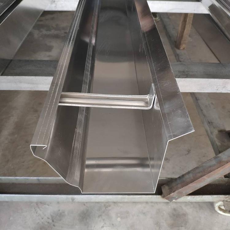铝合金材质天沟落水系统屋面排水槽安装简单快捷
