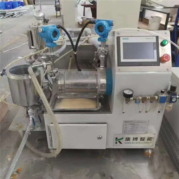 回收二手进口砂磨机 60L陶瓷纳米砂磨机 招标化工厂设备