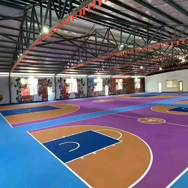 pu篮球场 柳州塑胶篮球场施工 贴心服务
