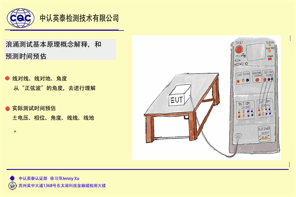 江苏苏州电磁兼容浪涌测试与原理概念解释，和测试时长的预估