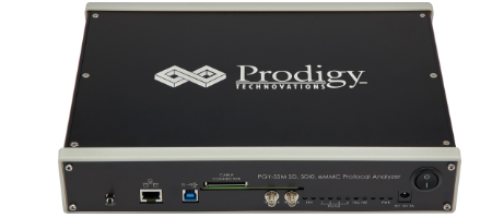 Prodigy SD, SDIO, eMMC 协议分析仪和训练器