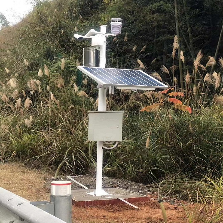 农林气象太阳能立杆监测站 维护成本低 适用于多种测量条件