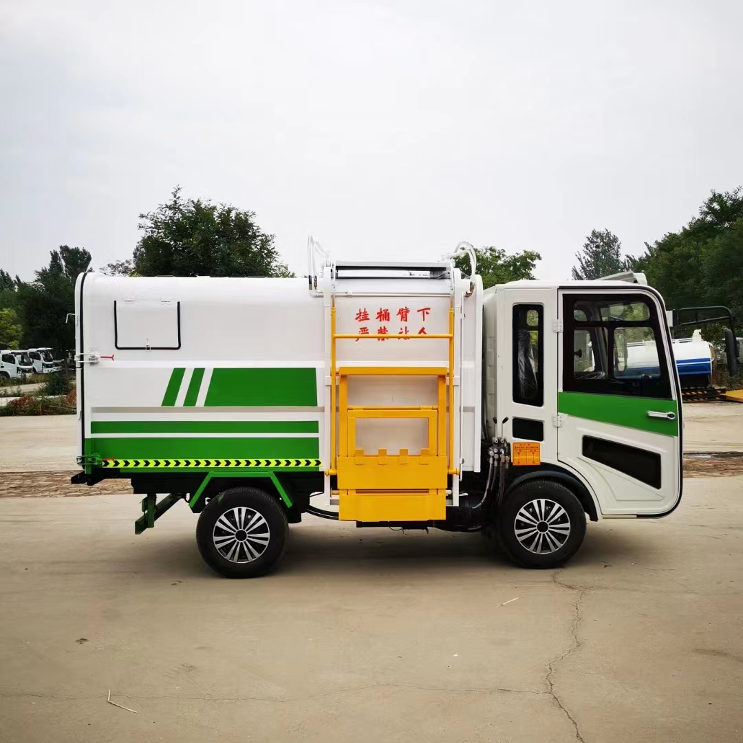 新能源电动垃圾车 小型电动挂桶垃圾车 电动垃圾车价格