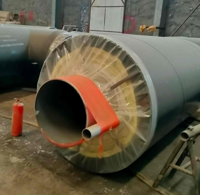 预制直埋钢套钢保温钢管 定制口径蒸汽保温管 百瑞管道